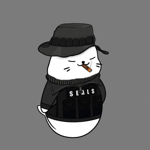 1 Of 1 Dancing GIF by Sappy Seals Community
