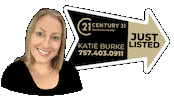 Real Estate Realtor Sticker by Century 21 Katie Burke Homes