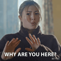 What Brings You Here Today GIF by NETFLIX