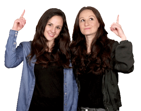 Look Up Sticker by Jennifer und Yvonne Fetz