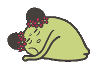 Tired Sleepy Sticker