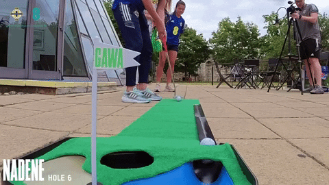 Golfing Hole In One GIF by Northern Ireland
