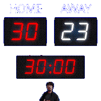 23 Away Sticker