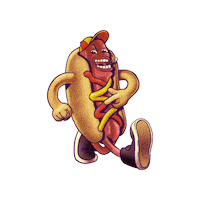 Jerry_Can mascot hotdog jerrygif Sticker