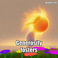Growth Giving GIF by Bloomscroll