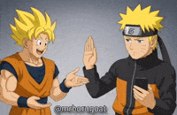 Dragon Ball Naruto GIF