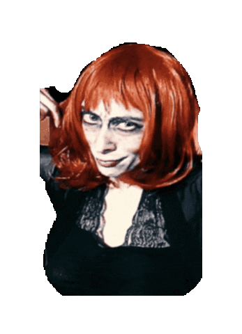 RiffyRan teaser red hair evil smile sly smile Sticker