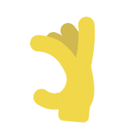 SUCO_org good ok okay hand Sticker