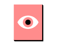 eod blinking Sticker by AIGA Eye on Design