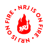 On Fire Sticker by NRJ België
