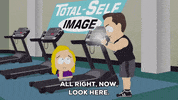 working bebe stevens GIF by South Park 