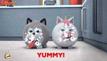 Angry Whipped Cream GIF by HangryPetz