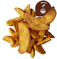 dominosUK chips fries potatos dips Sticker