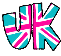 United Kingdom Text Sticker