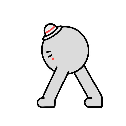 Sticker Looking Down Sticker by Loop Parade