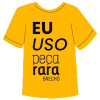 pecarara brechó pecararabrecho peça rara peça rara brechó Sticker