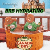 Brb Hydrating GIF by Canada Dry Ginger Ale