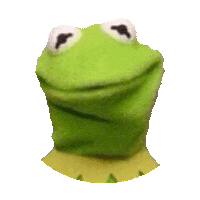 kermit STICKER by imoji