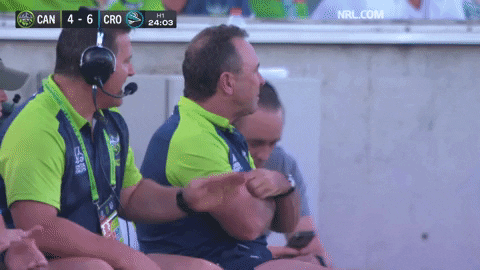 Nrl Greenmachine GIF by Canberra Raiders