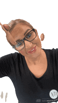 Nickyshairdesign hair wijzen hier hairsalon Sticker