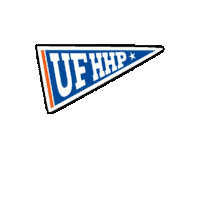 UFHHP uf hhp ufhhp pennon Sticker