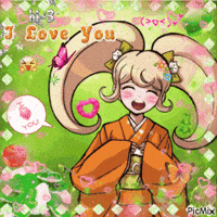 sickenfish danganronpa hiyoko hiyoko saionji saionji GIF