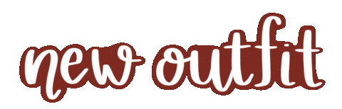 Outfit Outline Sticker