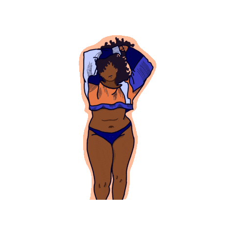 Afro Sweater Sticker