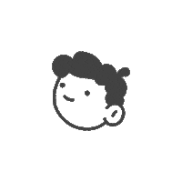 moonchildobject logo hello face brand Sticker
