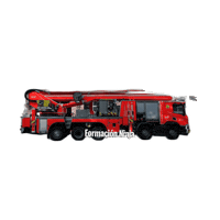Bomberos Fire Truck Sticker by Formación Ninja