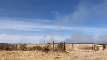 Crews Respond to Eastland Complex Fires in Central Texas
