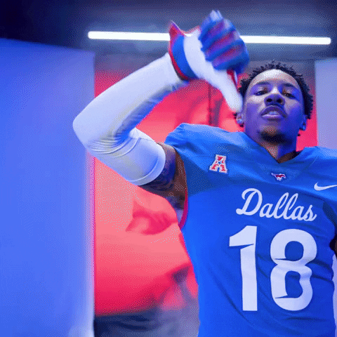 Lets Go Win GIF by SMU Football
