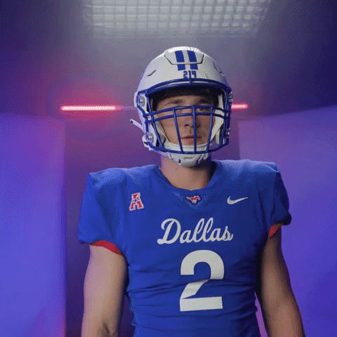 Lets Go Win GIF by SMU Football