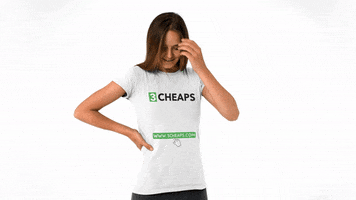 3Cheaps Girl T-Shirt GIF by 3CHEAPS