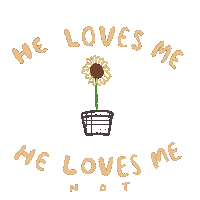 Flower Love Sticker