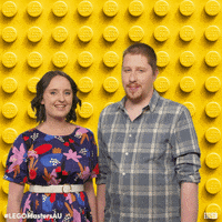 LEGOMastersAU wink australia blink lego GIF