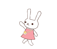 Rabbit Go Sticker