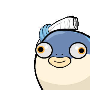 wakumaplush reaction meme comedy fish Sticker