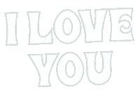 Love You Sticker