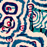 Relaxing Op Art GIF by Joe Winograd