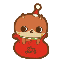 happy cat Sticker by DinDong