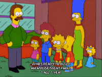 happy bart simpson GIF