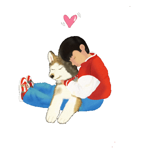 Pets Love Sticker