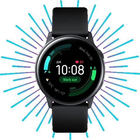 sticker emoji by Samsung Galaxy Watch Active