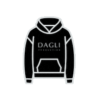 dagliproduction dp dagliproduction dpacademy dphoodie Sticker