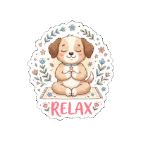 Relaxing Good Vibes Sticker