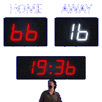 16 Away Sticker