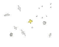 Star Sticker by haenaillust