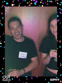 outintech GIF by Out in Tech x GIPHY | Spring Social @ Hotel Americano