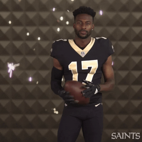 Nfl Go Saints GIF by New Orleans Saints